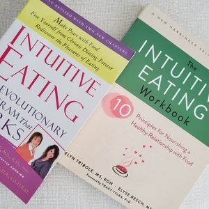 Intuitive Eating Book and Workbook.Set